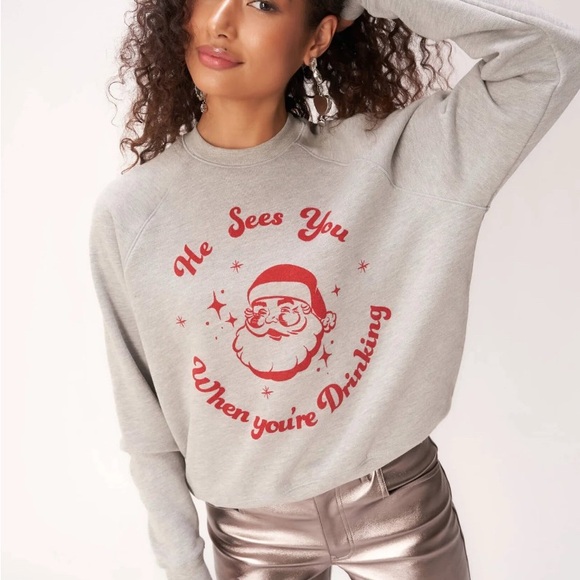 Project Social T Tops - Project Social T Santa Sweatshirt